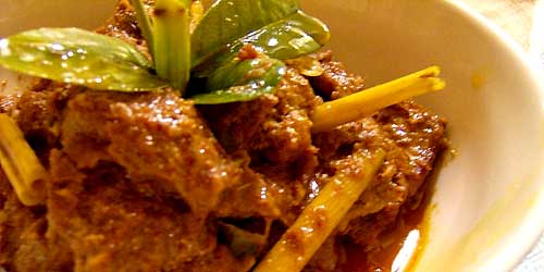 Boeuf rendang Boeuf rendang