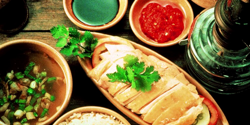 Chicken rice – riz au poulet Chicken rice – riz au poulet