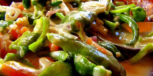 Emadatse – ragoût de piment et de fromage Emadatse – ragoût de piment et de fromage